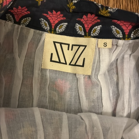 SZ Blockprint Skirt - Picture 3 of 5